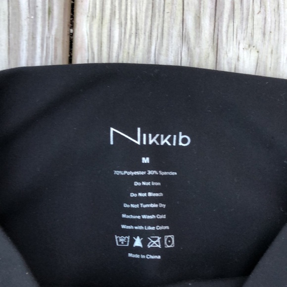NWOT! - NIKKIb PEACE & LOVE High-Rise Yoga Leggings - Picture 5 of 10